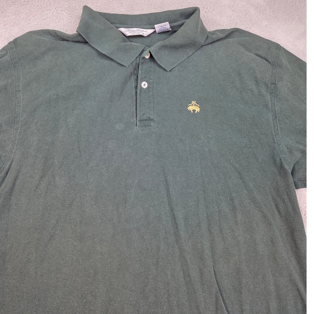 Brooks Brothers Polo Shirt Mens XL Golden Fleece Logo Pique Cotton Made in USA - Picture 1 of 7